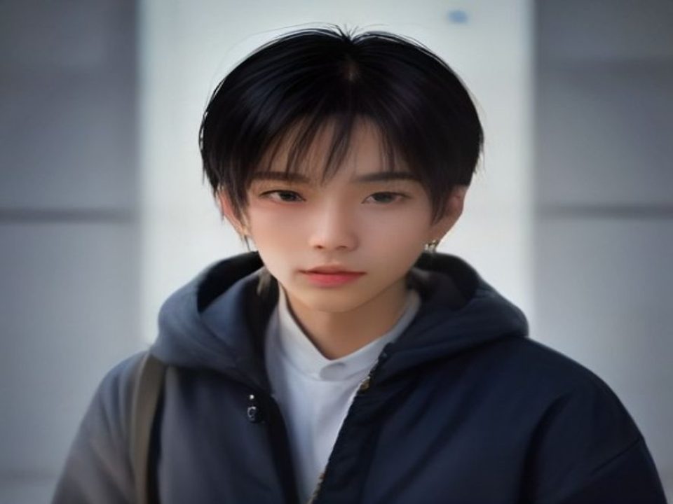 客厅沙发上一位年轻人抱着抱枕，用笔记本电脑打开在线观看免费网站页面挑选剧集，暖光灯下画面轻松惬意